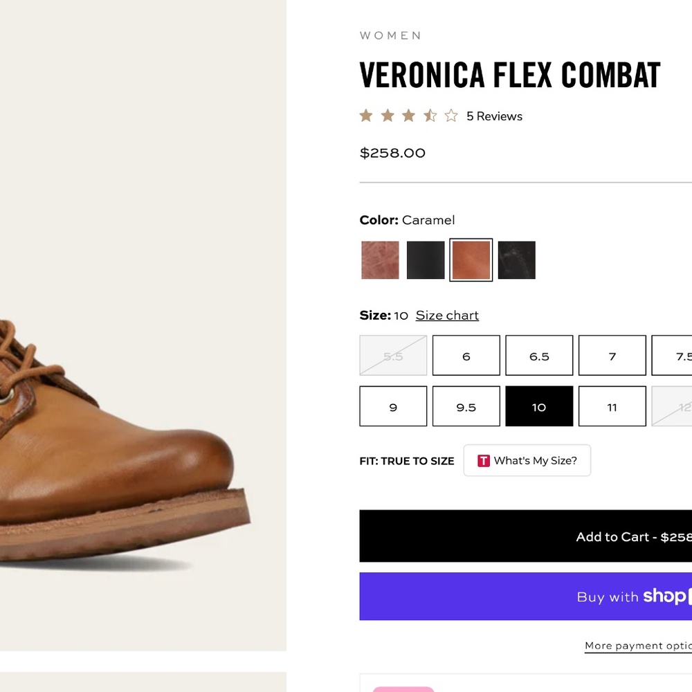 VERONICA COMBAT BOOTS. BRAND NEW IN BOX - Picture 2 of 2